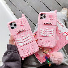 Load image into Gallery viewer, Pink Nostalgic iPhone Case
