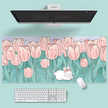 Load image into Gallery viewer, Cuties in Garden - Super Cute Cartoon Mouse Pad
