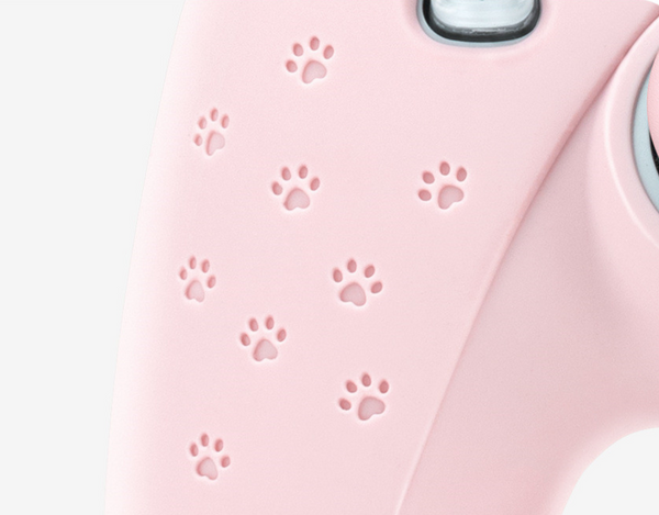 Funda Rosa Protectora para Mando PS5 Dualsense