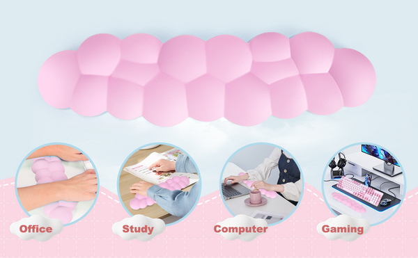 Pinky Clouds - Hand Wrist Rest