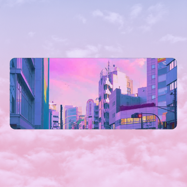 Pink Gaming X Owakita - Gaming Desk Mats