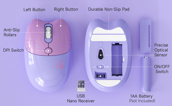 M3  Kitten - Ratón Inalámbrico