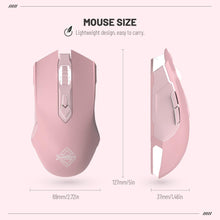 Load image into Gallery viewer, Pink Ray AJ52 PRO - 8 Keys Three-mode Bluetooth/Wireless/Wired RGB Gaming Mouse
