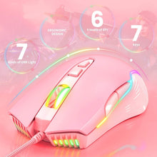 Load image into Gallery viewer, Bony CW905 - Pink Wired Mouse
