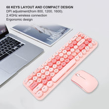 Load image into Gallery viewer, MOFII Macaron 2.4G Wireless Keyboard And Mouse Set
