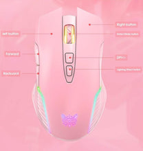 Load image into Gallery viewer, CW905 - Pink Wireless Gaming Mouse
