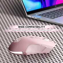 Load image into Gallery viewer, Pink Ray AJ52 PRO - 8 Keys Three-mode Bluetooth/Wireless/Wired RGB Gaming Mouse
