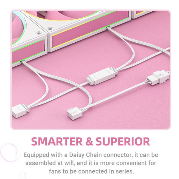 Ventilador con control de temperatura ARGB - ID-Cooling ZF-12025