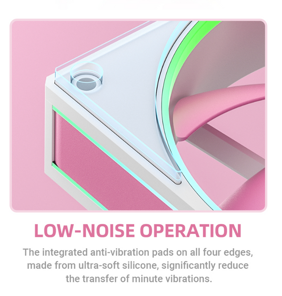 Ventilador con control de temperatura ARGB - ID-Cooling ZF-12025