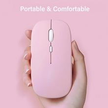 Load image into Gallery viewer, Macaron Pink Wireless Mouse
