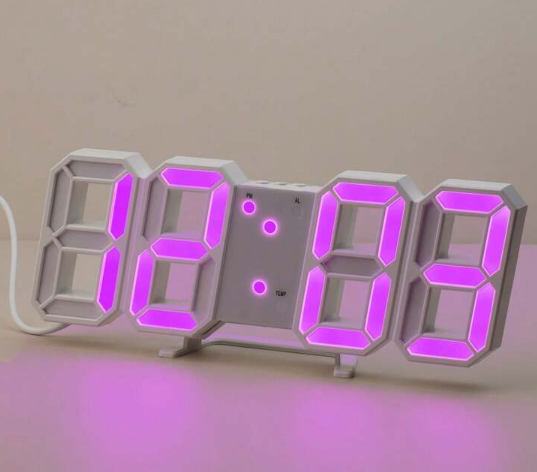 Reloj Digital 3D