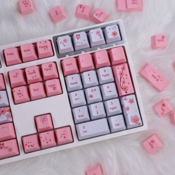 Sakura - Teclas de PBT con Perfil OEM