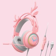 Load image into Gallery viewer, SYTO-SY - G25 - Pink Elk Ear Gaming Headphones
