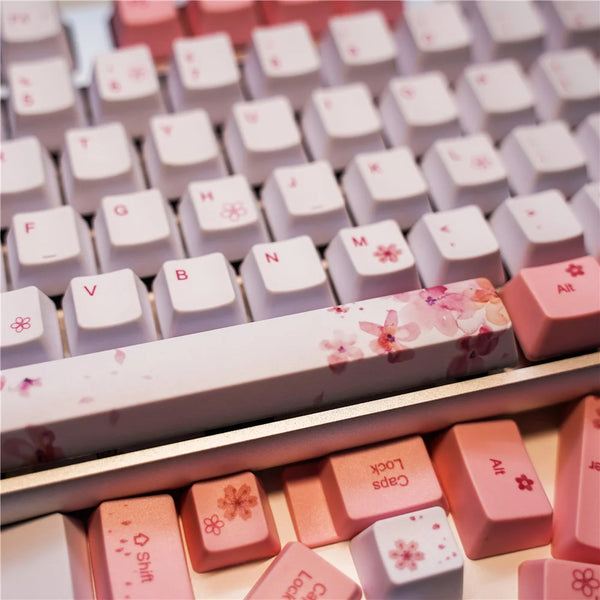 Sakura - Teclas de PBT con Perfil OEM