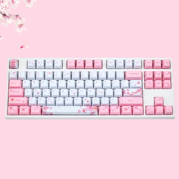 Sakura - Teclas de PBT con Perfil OEM