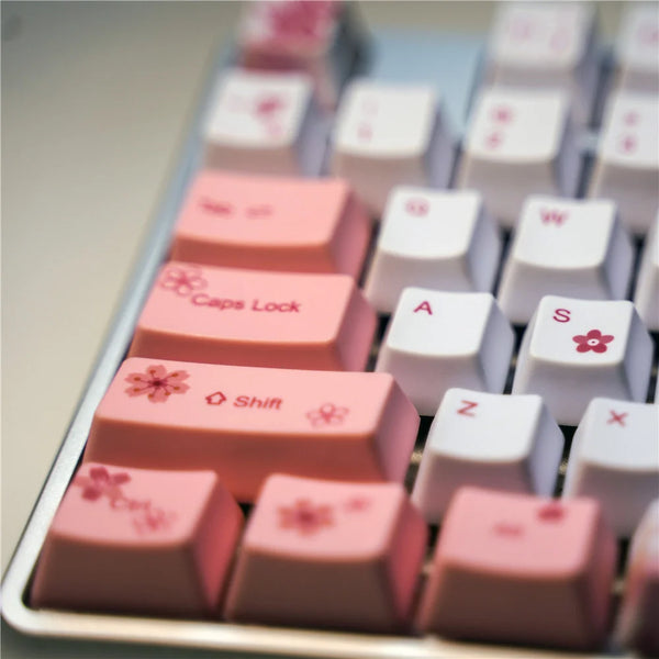 Sakura - Teclas de PBT con Perfil OEM