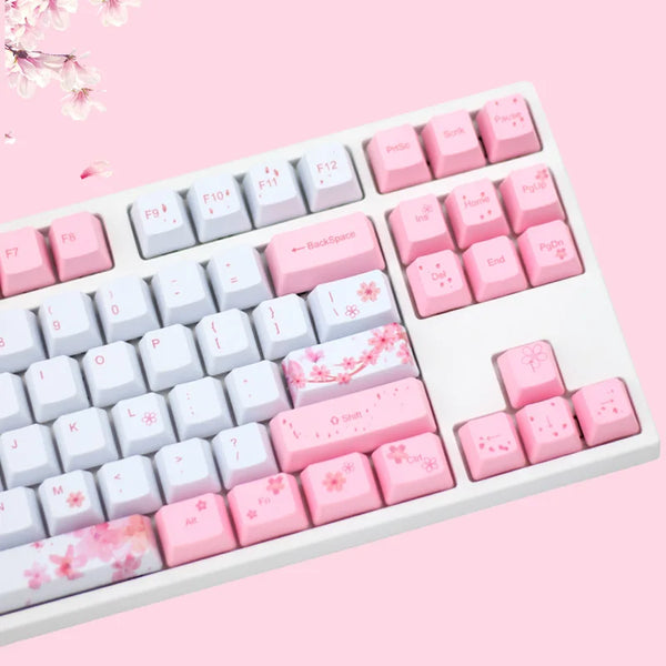 Sakura - Teclas de PBT con Perfil OEM