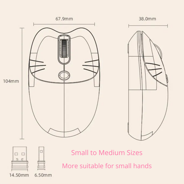 M3  Kitten - Ratón Inalámbrico
