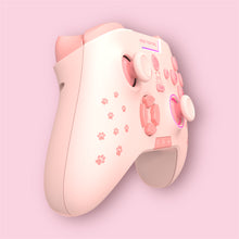 Load image into Gallery viewer, Pink Kitty Paws - Dareu H105 - New Wireless Bluetooth Game Controller
