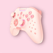 Load image into Gallery viewer, Pink Kitty Paws - Dareu H105 - New Wireless Bluetooth Game Controller
