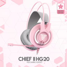 Load image into Gallery viewer, Chief II HG20 Sakura Gaming Headset
