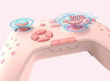 Load image into Gallery viewer, Pink Kitty Paws - Dareu H105 - New Wireless Bluetooth Game Controller
