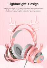 Load image into Gallery viewer, SYTO-SY - G25 - Pink Elk Ear Gaming Headphones
