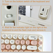 Load image into Gallery viewer, MOFII Macaron 2.4G Wireless Keyboard And Mouse Set
