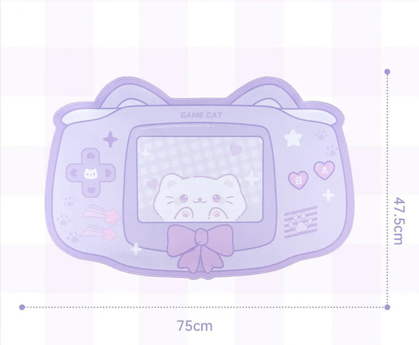 Alfombrilla de escritorio - Pinky Gaming Cat