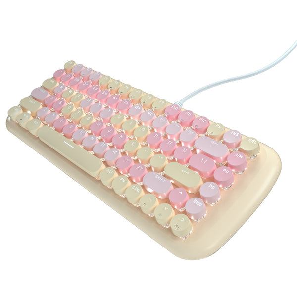 Candy M - Compact 84 Keys, 10 Lighting Effects - Mechanical Keyboard