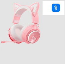 Load image into Gallery viewer, GS510 Cat Ears Headset - RGB Wireless 7.0 Sound
