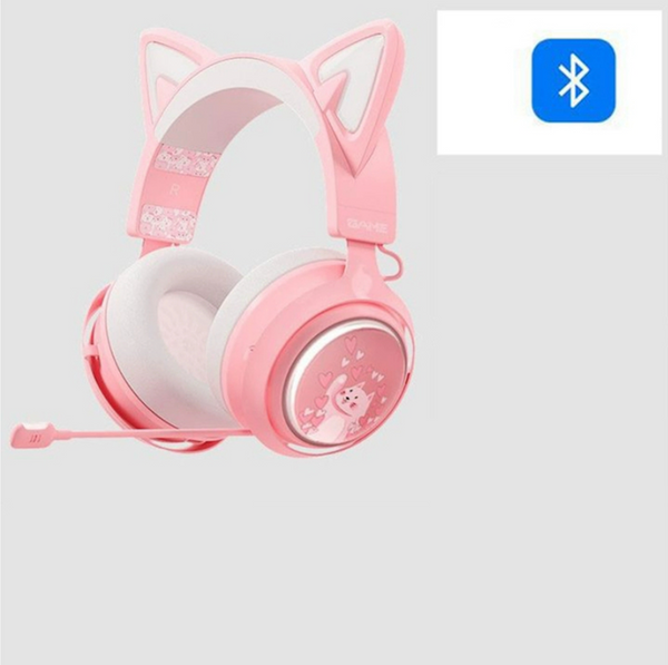 Cat Ears GS510 - Auriculares con Sonido 7.0 y luz RGB