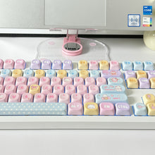 Load image into Gallery viewer, Cute Candy Bear MOA Keycap Sublimation 131 Key Small Full Set
