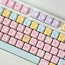 Load image into Gallery viewer, Cute Candy Bear MOA Keycap Sublimation 131 Key Small Full Set
