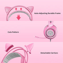 Load image into Gallery viewer, SOMIC G951S - 3.5mm Wired Over-Ear Pink Gaming Headset
