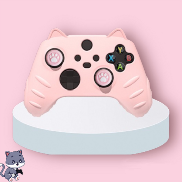 Gatito Gamer - Funda de silicona para mando Xbox Series X/S