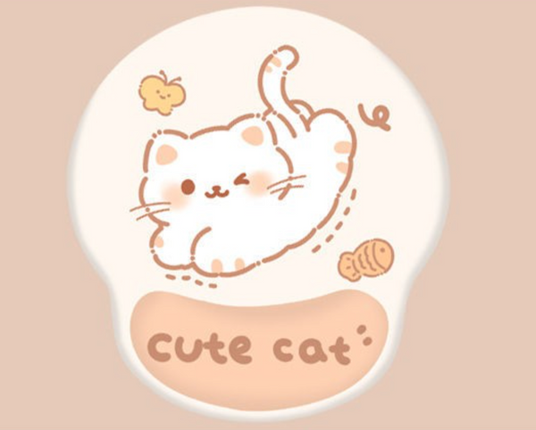 Alfombrillas con Reposamuñecas para Ratón y Teclado