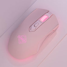 Load image into Gallery viewer, Pink Ray AJ52 PRO - 8 Keys Three-mode Bluetooth/Wireless/Wired RGB Gaming Mouse
