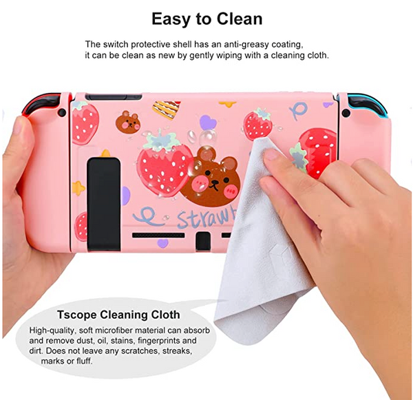 Sweet Pink Bear - Funda Nintendo Switch y Lite