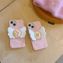 Load image into Gallery viewer, Cute Angel Wings - Silicone iPhone Case
