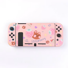 Load image into Gallery viewer, Nintendo Switch/ Lite Case - Fruity Pink Bear
