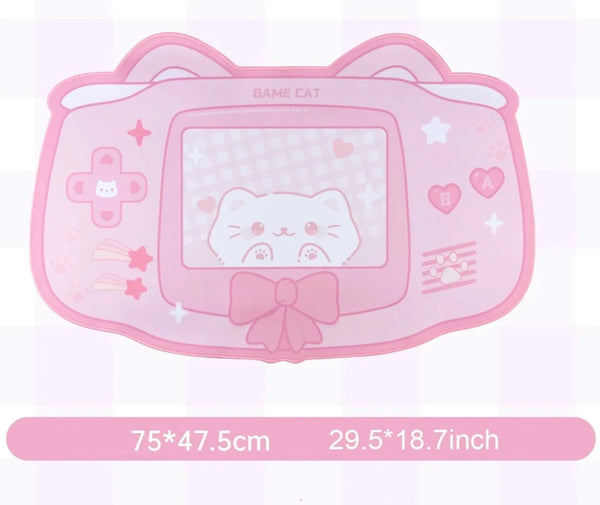 Alfombrilla de escritorio - Pinky Gaming Cat