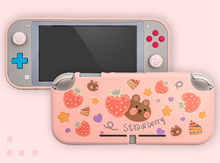 Load image into Gallery viewer, Nintendo Switch/ Lite Case - Fruity Pink Bear
