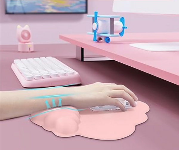 Pinky Clouds - Hand Wrist Rest