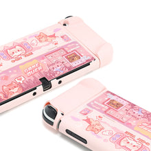 Load image into Gallery viewer, Nintendo Switch and Oled Protective Case - Pink Pixel Kitty
