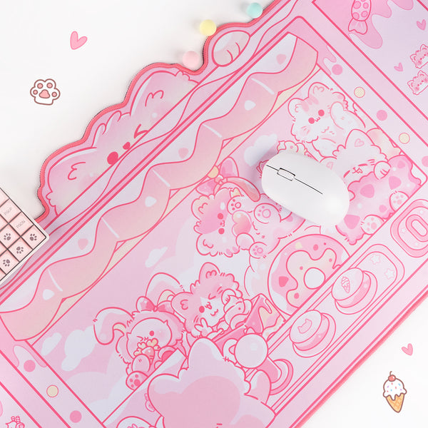 Cute Kitties - Alfombrilla de Ratón para Escritorio