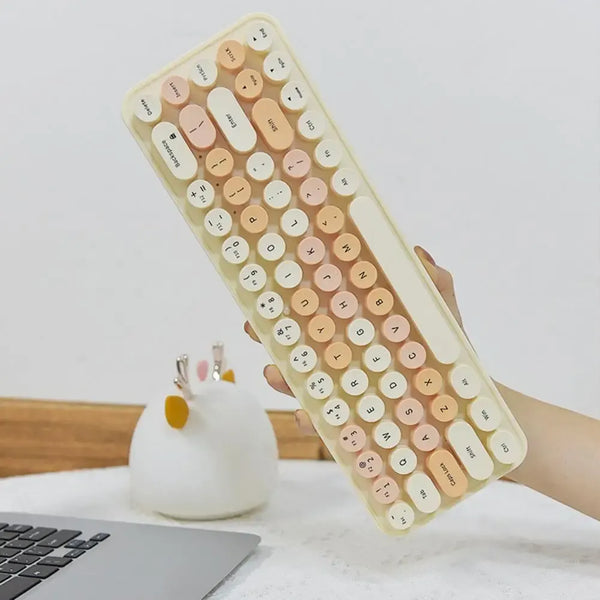 MACARON - Teclado y Ratón Inalámbricos 