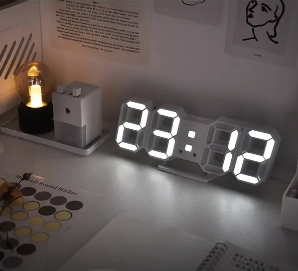Reloj Digital 3D