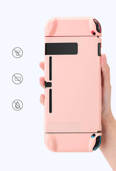 Funda Rosa y Violeta para Nintendo Switch y OLED