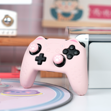 Load image into Gallery viewer, Nintendo Switch Pro Controller Cover - Pink Kitty Face
